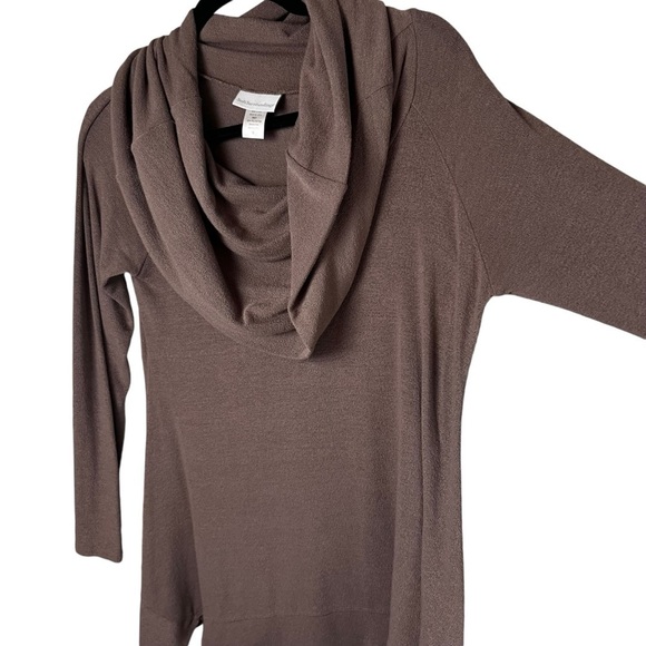Soft Surroundings Tunic Cowl Neck Women’s Brownish Mauve Size Small Top Career - Picture 5 of 12